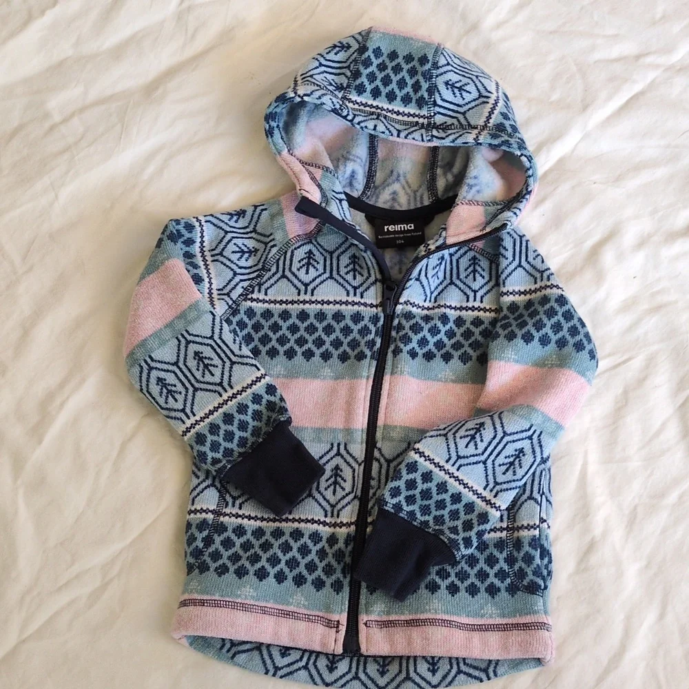 Reima Hoppu Jacquard-Knit Hooded Sweater - Picture 5 of 5